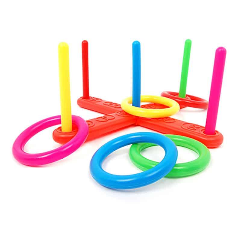Hoop Ring Toss for Outdoor Playing - Stylus Kids