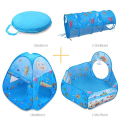 Sea Themed Tunnel Shaped Toy Tent - Stylus Kids