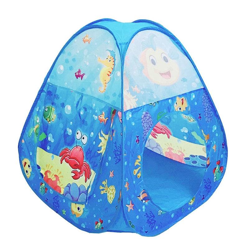 Sea Themed Tunnel Shaped Toy Tent - Stylus Kids