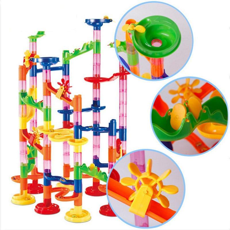 Set Marble Construction Building Blocks - Stylus Kids