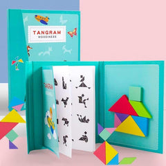 Magnetic Tangram Puzzle Book - Stylus Kids