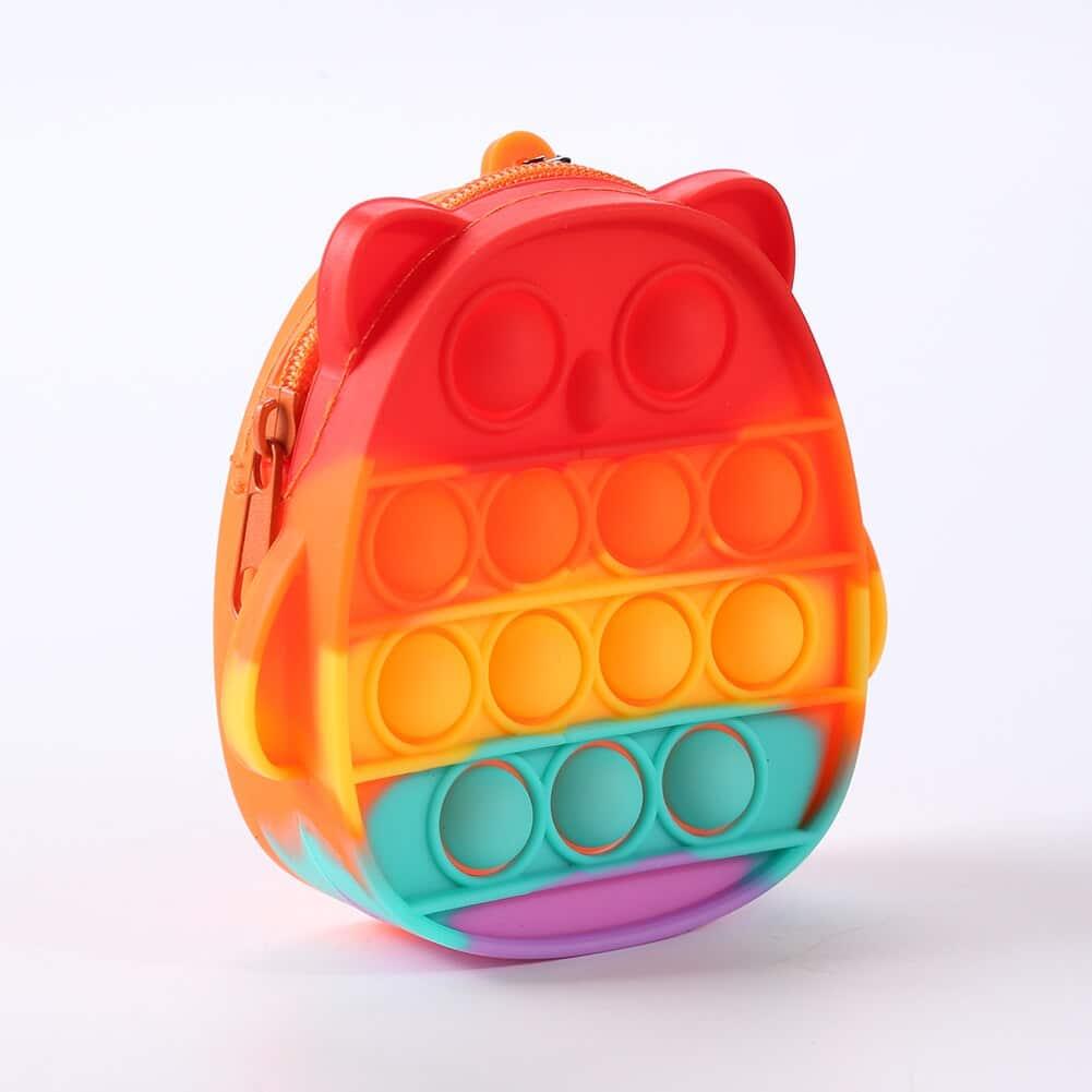 Unicorn Patterned Pop-It Bag - Stylus Kids