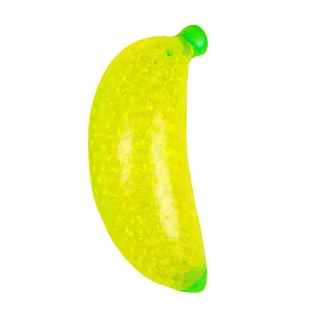 Spongy Banana Beaded Stress Ball Toy - Stylus Kids