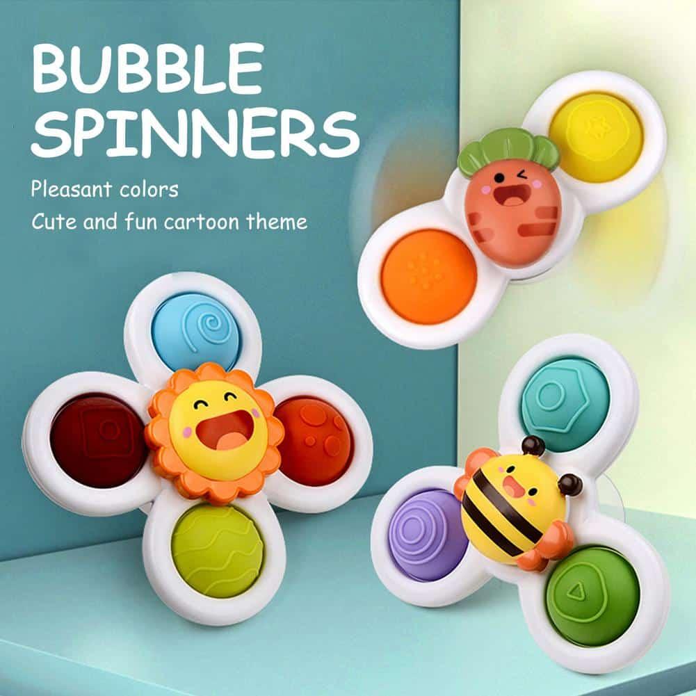 Cute Cartoon Flower Spinner - Stylus Kids