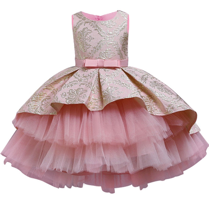 Girls Vintage Embroidery Dress - Stylus Kids