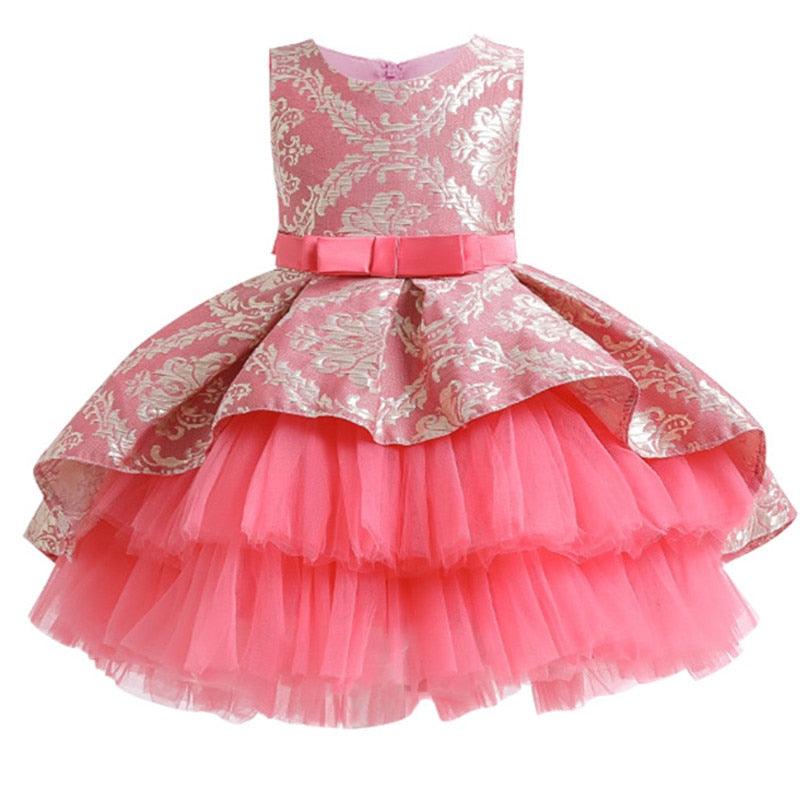 Girls Vintage Embroidery Dress - Stylus Kids