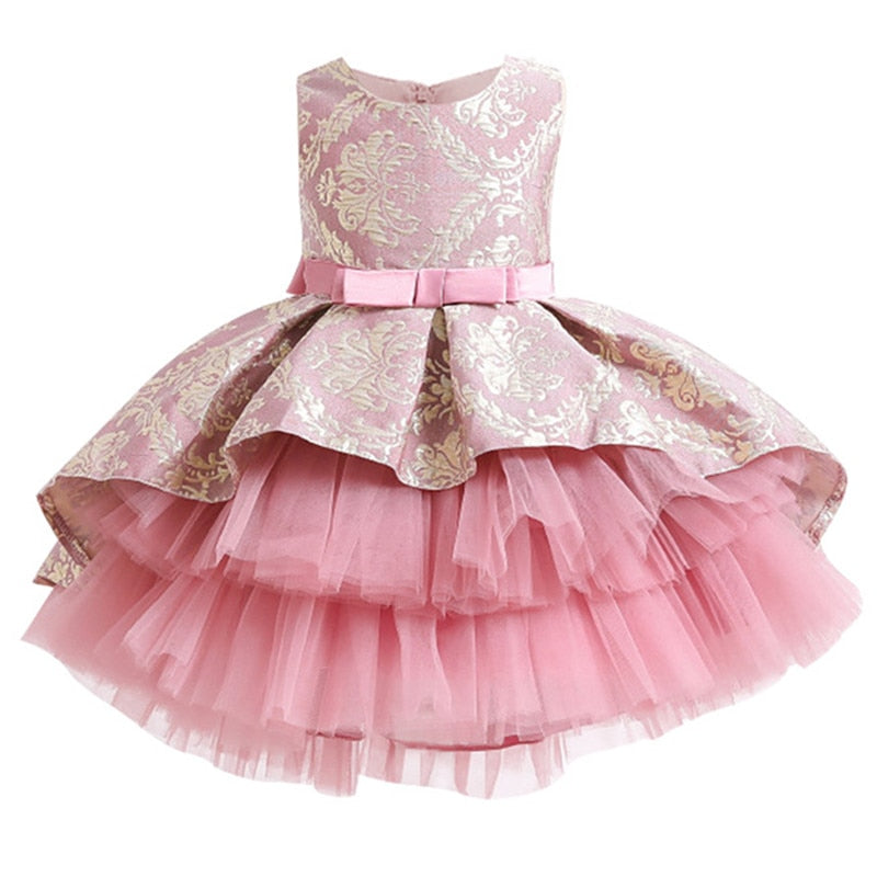 Girls Vintage Embroidery Dress - Stylus Kids