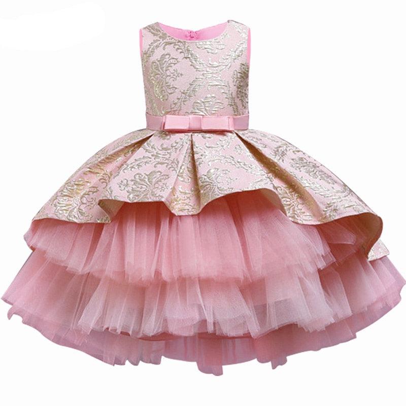 Girls Vintage Embroidery Dress - Stylus Kids