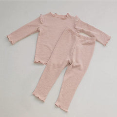 Baby Girl's Solid Clothing Set - Stylus Kids