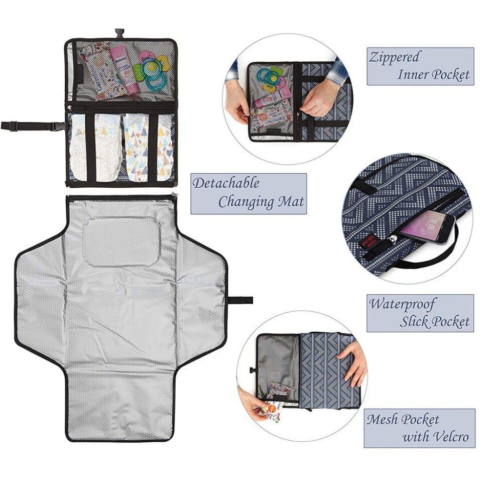 Waterproof Foldable Changing Mat for Newborns - Stylus Kids