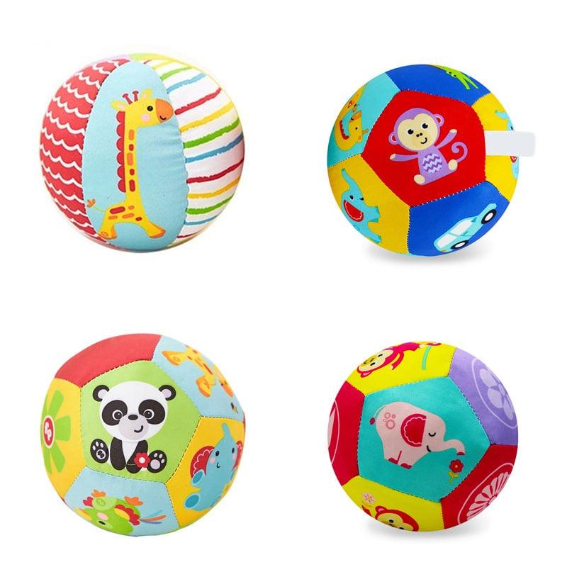 Baby Soft Plush Ball Toy with Sound - Stylus Kids