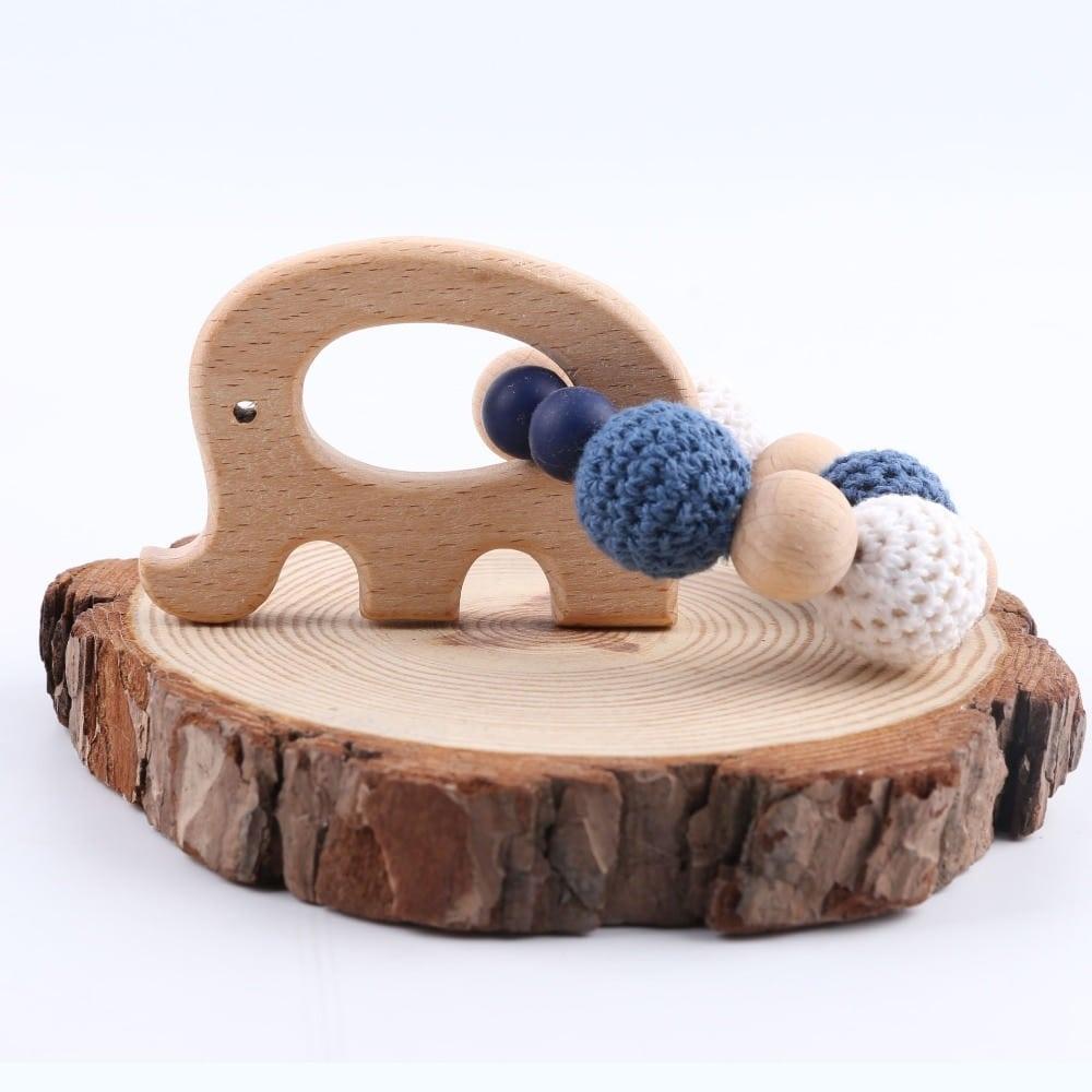 Babies' Wooden Bracelet Teether Toy - Stylus Kids