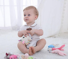 Babies Cute Plush Soft Hand Bells - Stylus Kids
