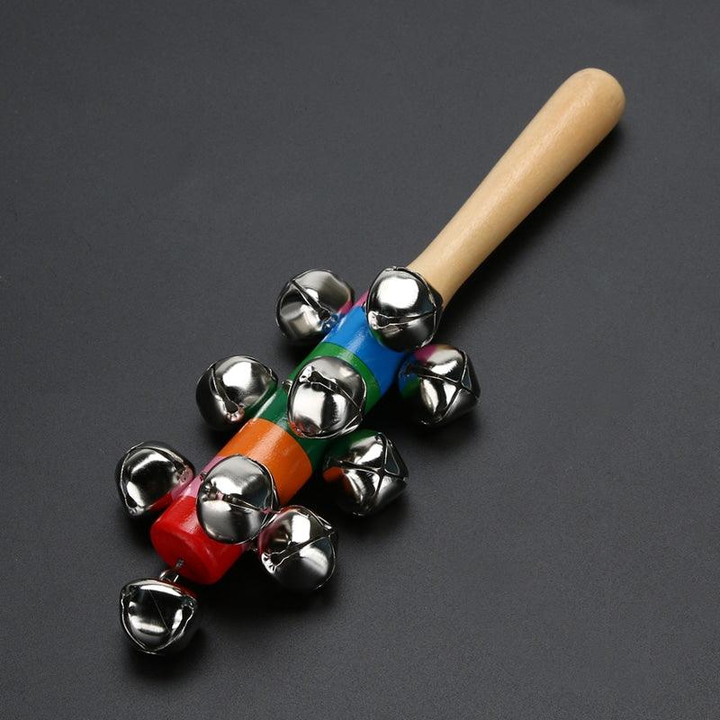 Musical Colorful Wood Baby Rattle - Stylus Kids