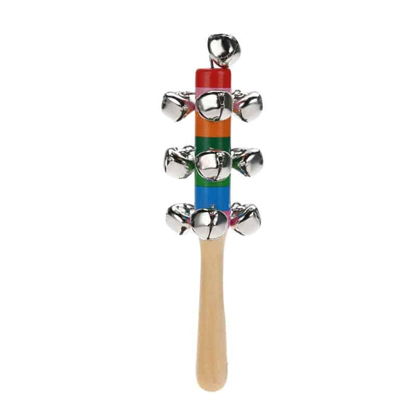 Musical Colorful Wood Baby Rattle - Stylus Kids