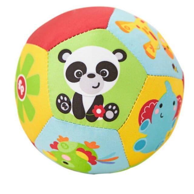 Cute Soft Colorful Stuffed Baby Ball - Stylus Kids