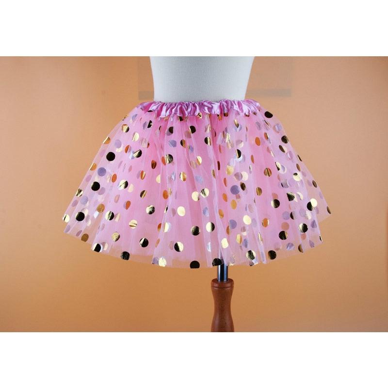 Elegant Polka Dot Polyester Skirt for Baby Girls - Stylus Kids