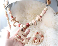 Wooden Toy Clip for Babies - Stylus Kids