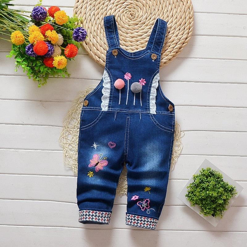 Fashion Cartoon Print Cotton Pants for Baby Girls - Stylus Kids