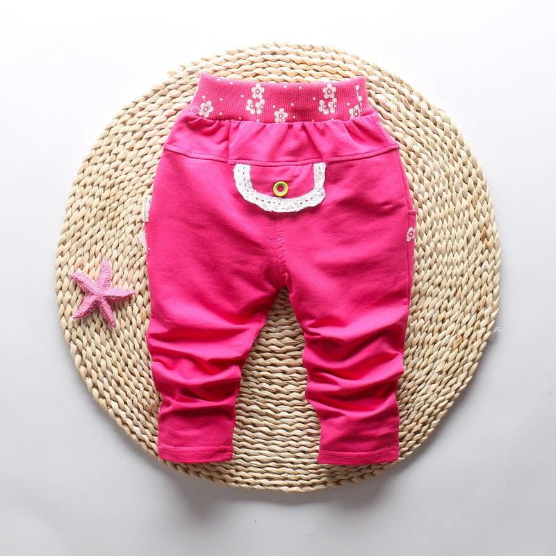 Butterfly Patterned Pants for Baby Girl - Stylus Kids