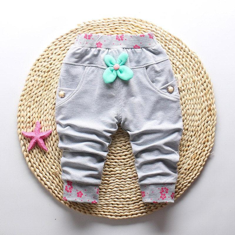 Butterfly Patterned Pants for Baby Girl - Stylus Kids