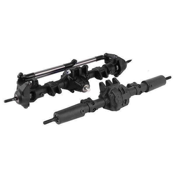 Plastic Front and Rear Complete Axle for SCX10 - Stylus Kids