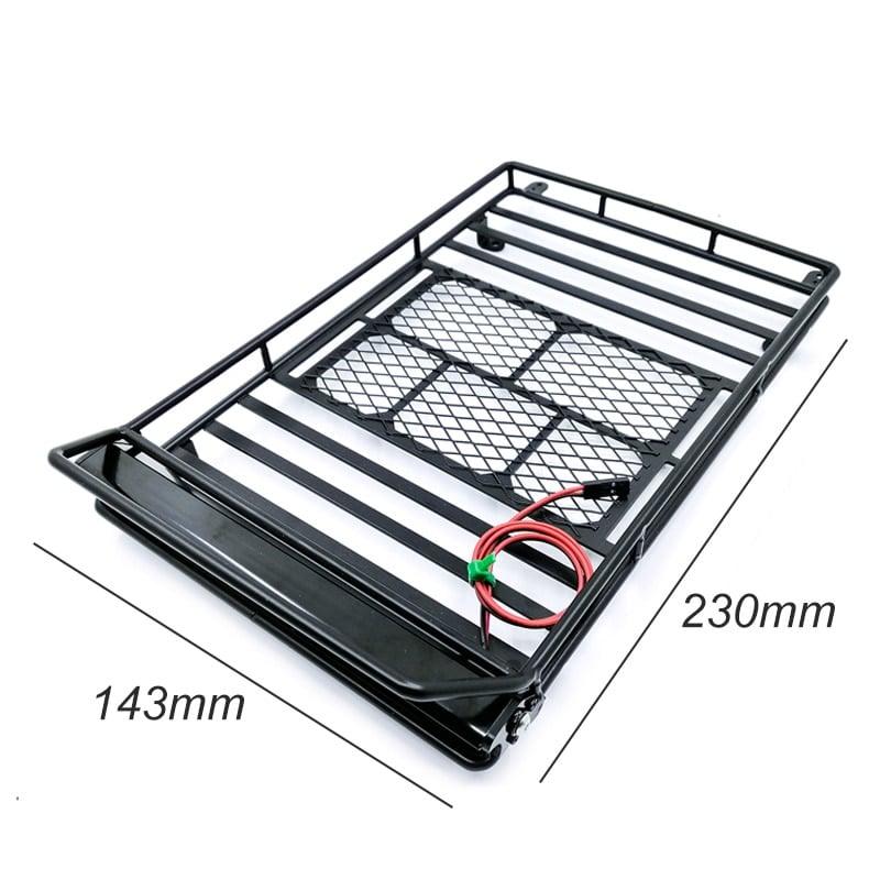 Metal Roof Rack with LED Lightbar - Stylus Kids