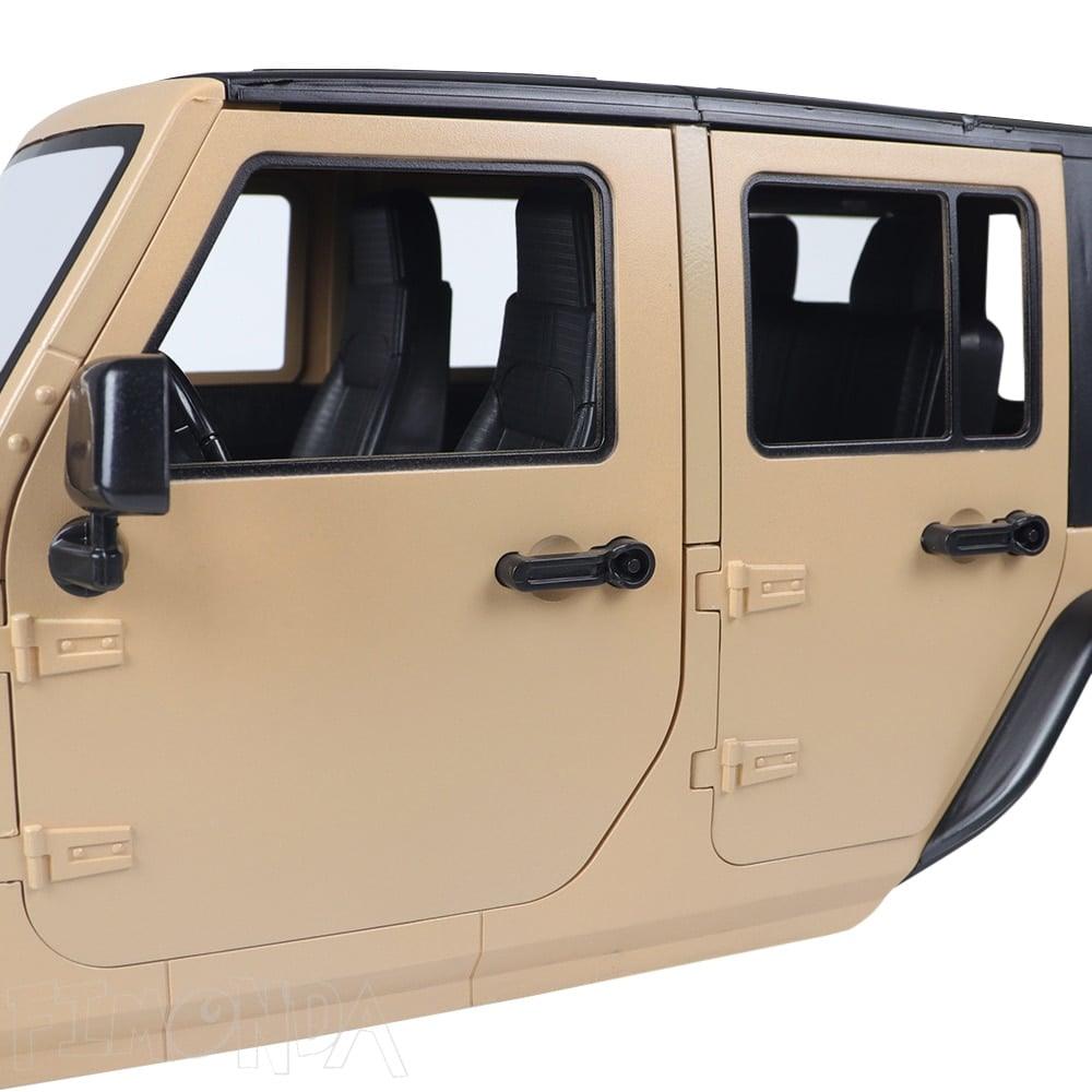 Jeep Wrangler JK Rubicon 4 Door Hard Body Shell Kit for SCX10 - Stylus Kids