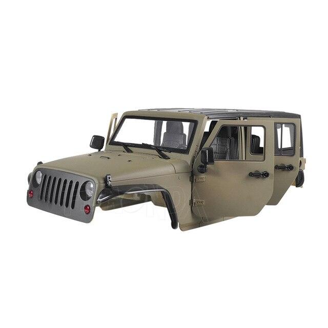 Jeep Wrangler JK Rubicon 4 Door Hard Body Shell Kit for SCX10 - Stylus Kids