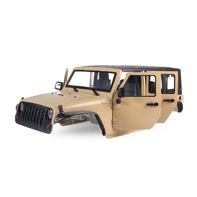 Jeep Wrangler JK Rubicon 4 Door Hard Body Shell Kit for SCX10 - Stylus Kids