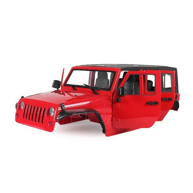 Jeep Wrangler JK Rubicon 4 Door Hard Body Shell Kit for SCX10 - Stylus Kids