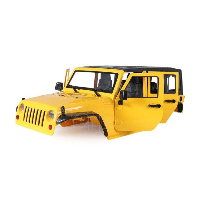 Jeep Wrangler JK Rubicon 4 Door Hard Body Shell Kit for SCX10 - Stylus Kids