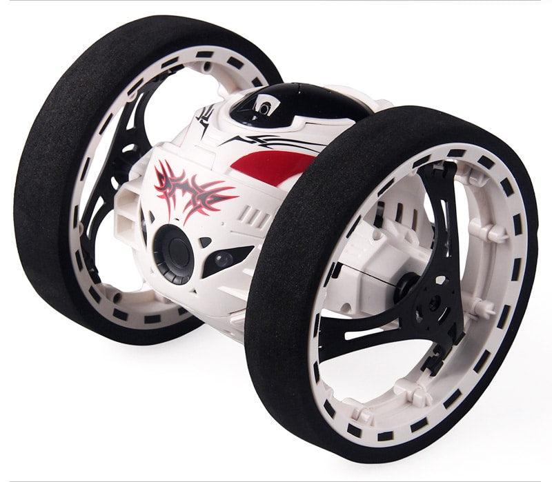 RC Bounce Jumping Car With LED Light & Flexible Tires - Stylus Kids