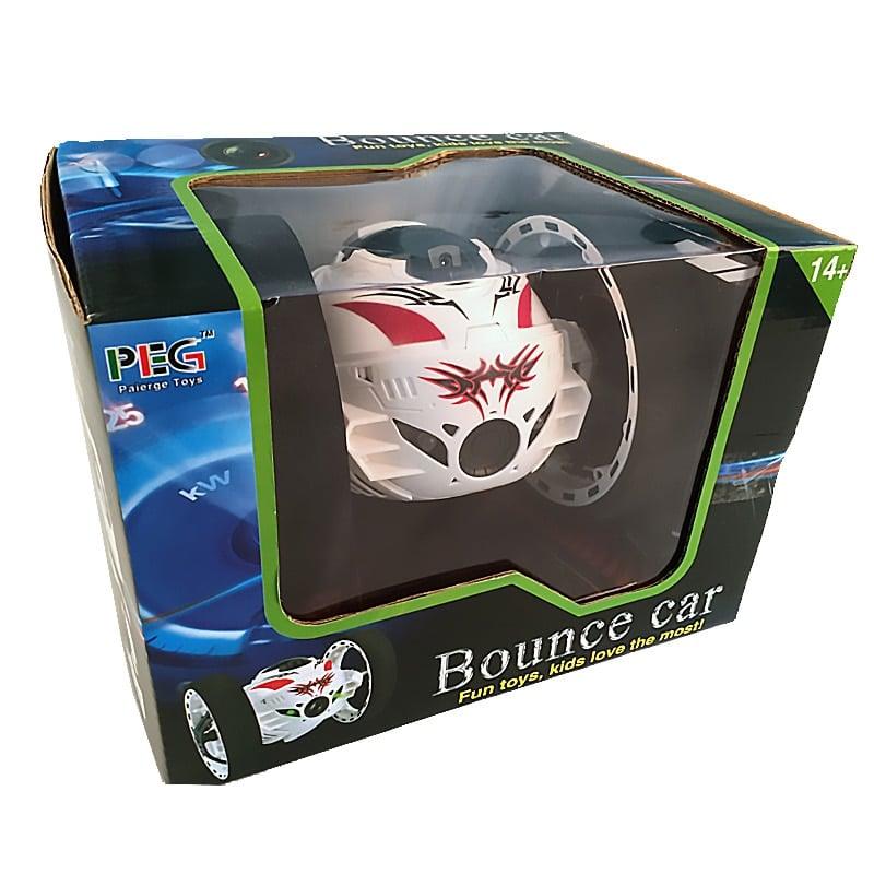 RC Bounce Jumping Car With LED Light & Flexible Tires - Stylus Kids