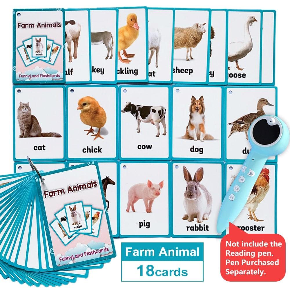 Portable Shapes and Objects Learning Cards Set - Stylus Kids