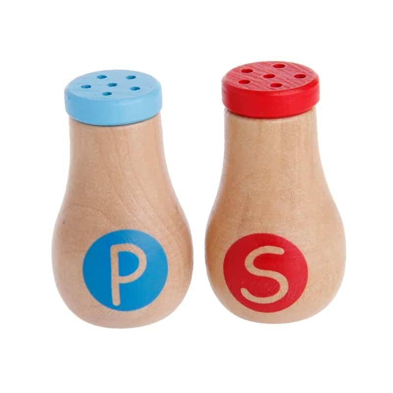 Wooden Saltcellar Educational Toys Pair - Stylus Kids