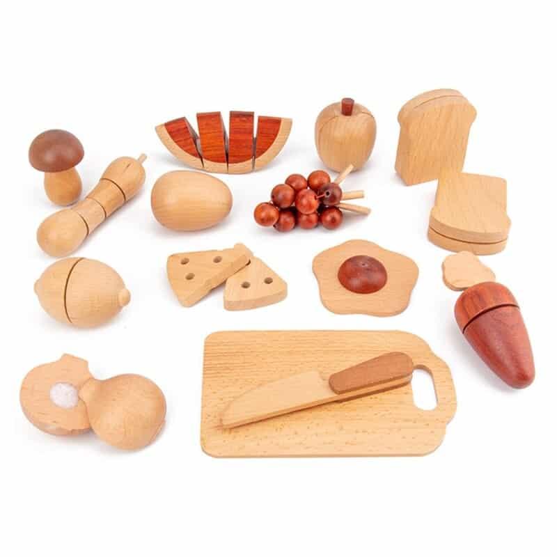 Wooden Saltcellar Educational Toys Pair - Stylus Kids