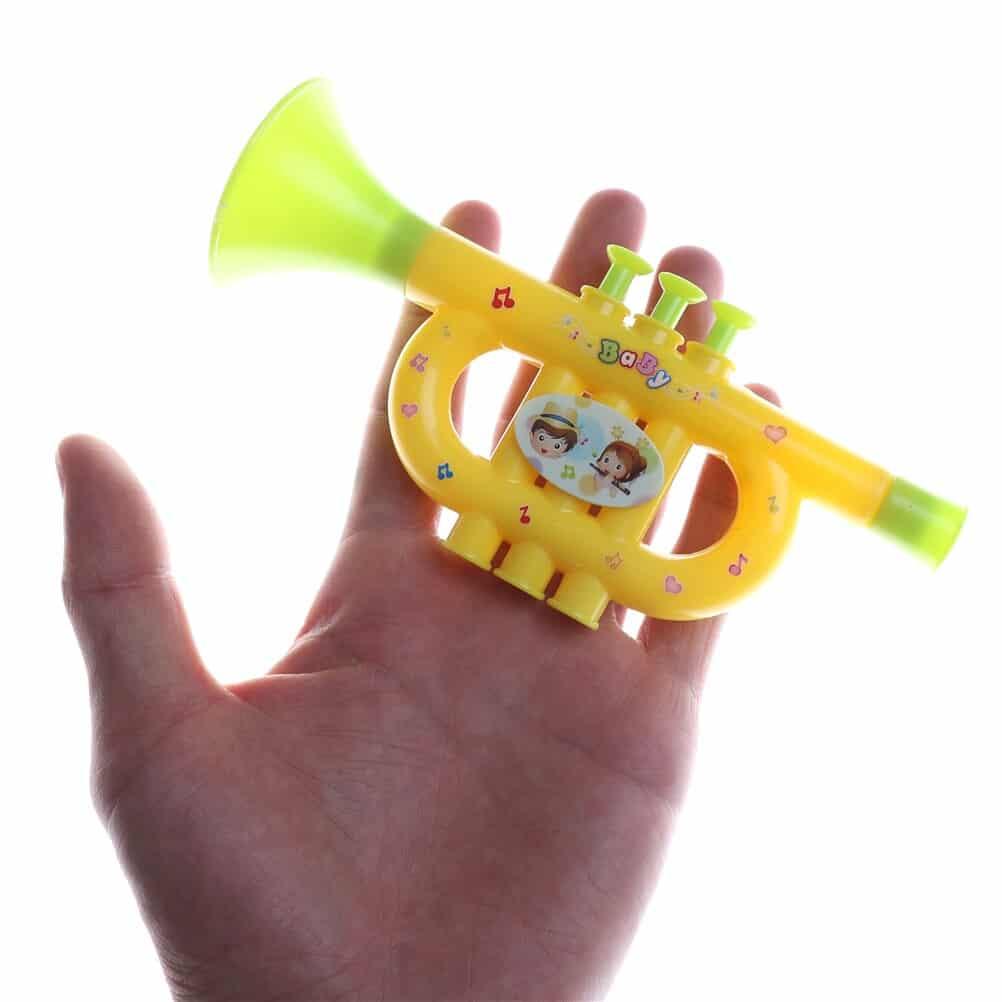 Kids' Colorful Trumpet Toy - Stylus Kids