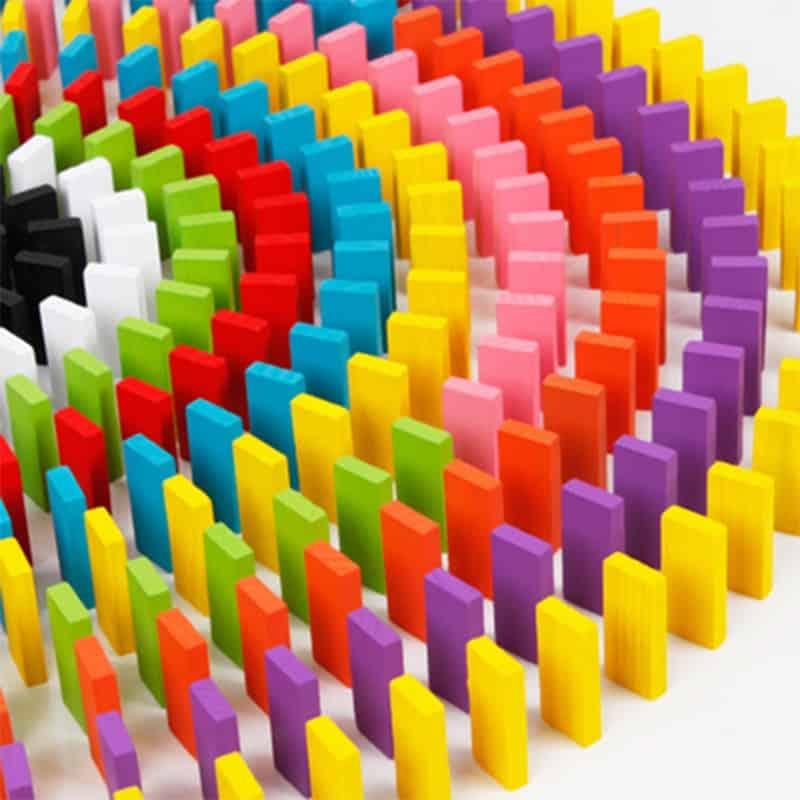 Rainbow Domino Blocks - Stylus Kids