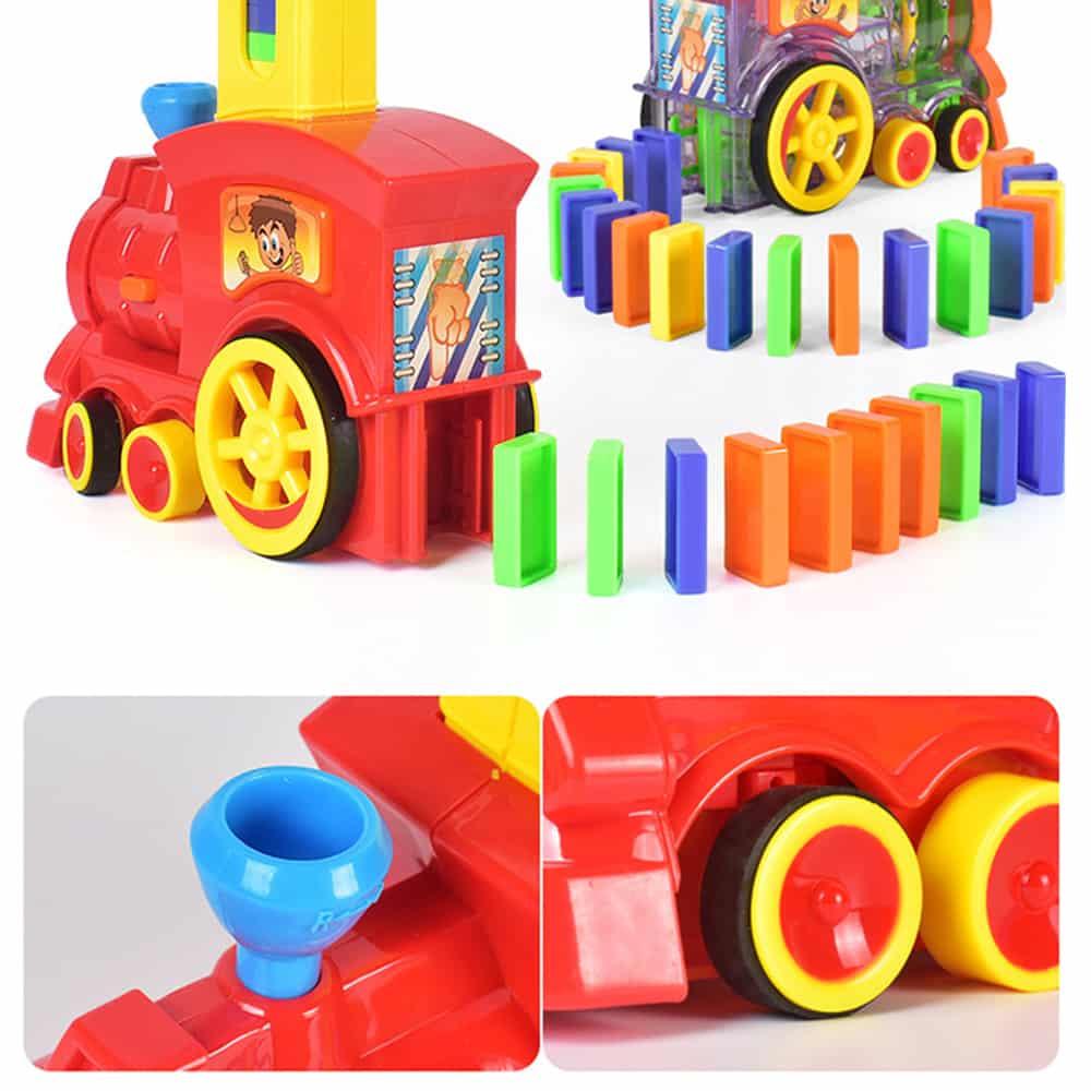 Automatic Train with Colorful Domino - Stylus Kids