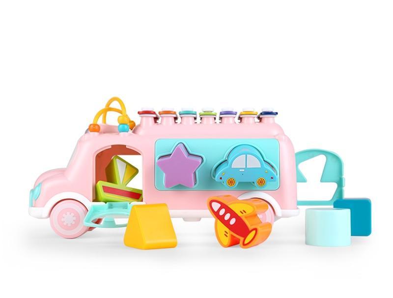 Baby's Educational Musical Bus Toy - Stylus Kids