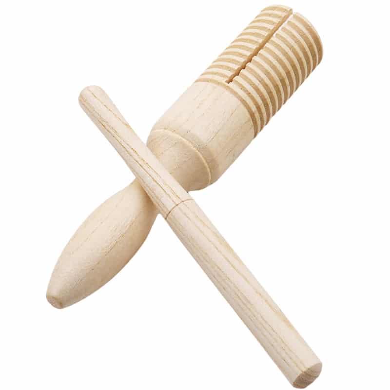 Kids' Wooden Musical Percussion Tube - Stylus Kids