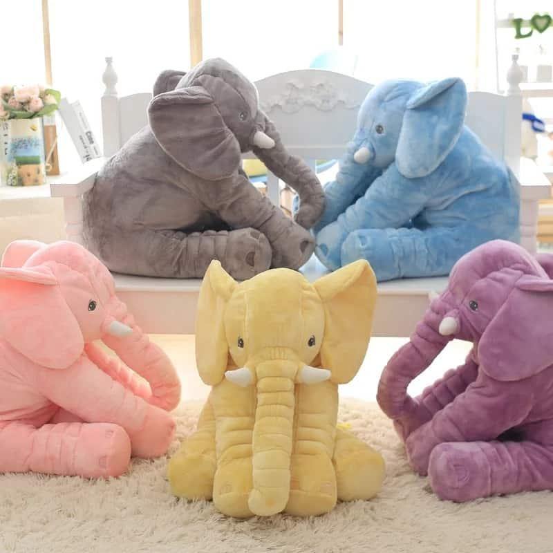 Kid's Elephant Soft Plush Toy / Pillow - Stylus Kids