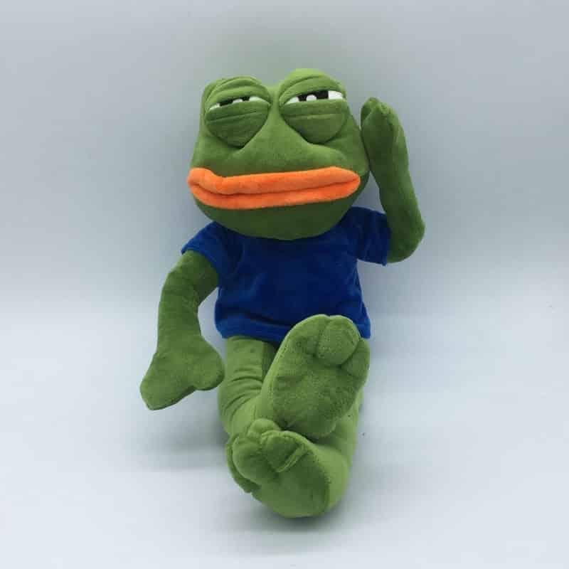 Sad Frog Stuffed Toy - Stylus Kids