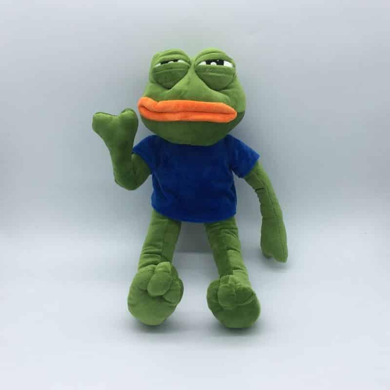 Sad Frog Stuffed Toy - Stylus Kids