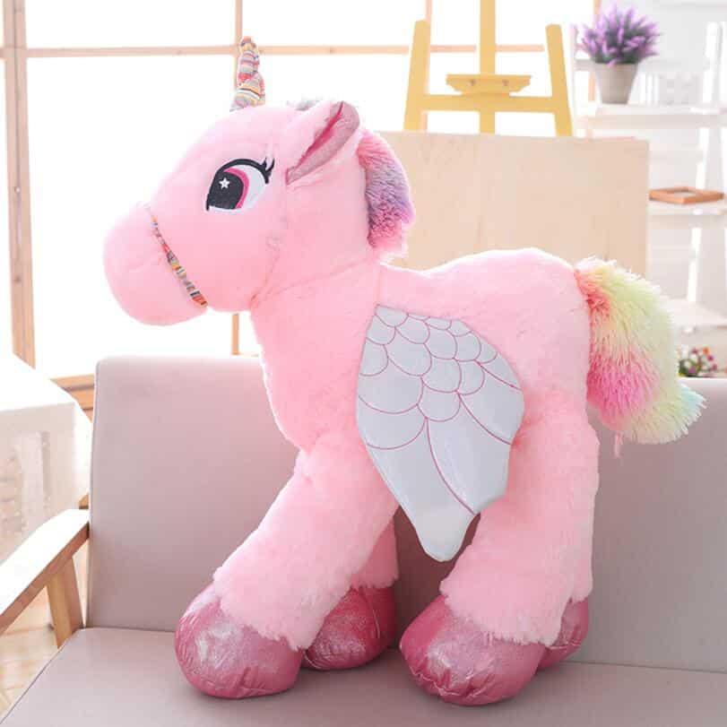 Large Winged Unicorn Soft Plush Stuffed Toy - Stylus Kids