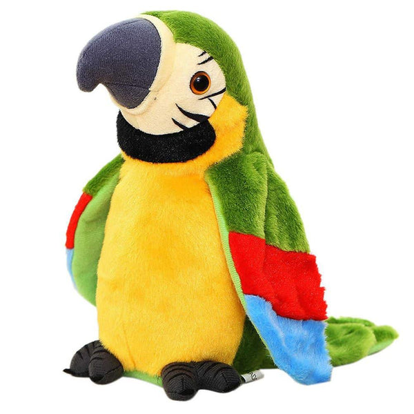 Talking Plush Parrot Toy - Stylus Kids