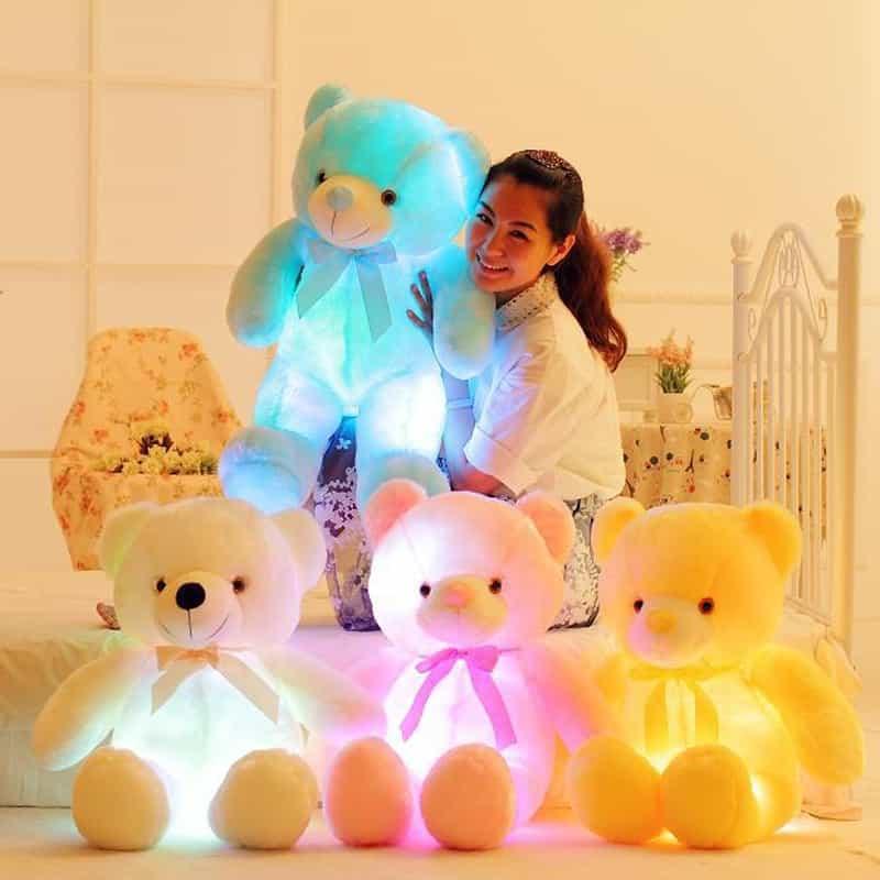 Luminous Bear Plush Toy - Stylus Kids