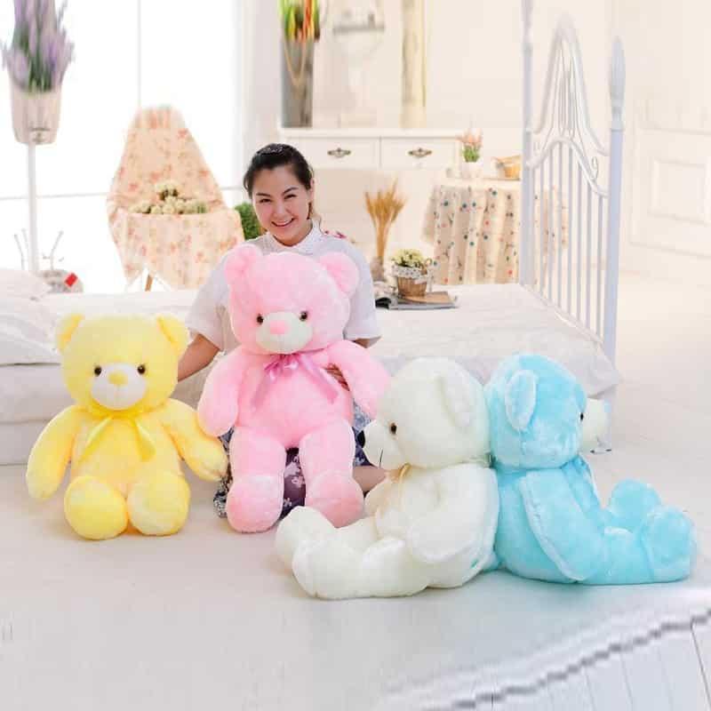 Luminous Bear Plush Toy - Stylus Kids