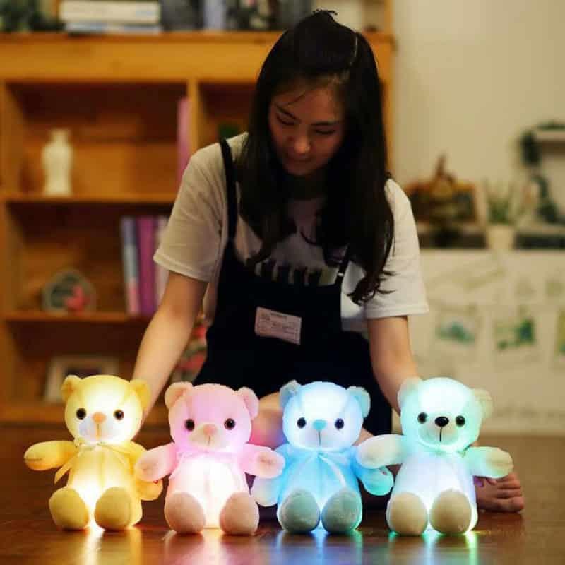 Luminous Bear Plush Toy - Stylus Kids